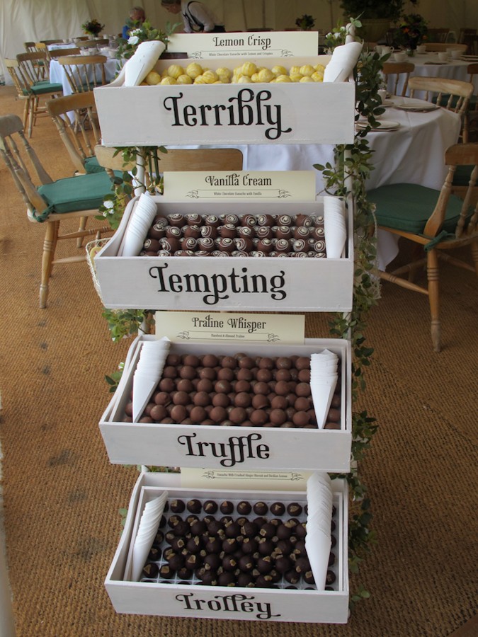 Terribly Tempting Truffle Trolley